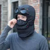 Bérets chapeau d'hiver thermique avec lunettes casquette de cyclisme coupe-vent pour ami famille voisins cadeau