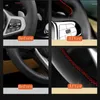 Lenkradabdeckungen Braid Car Cover Air Pro Max Mikrofaser-Leder-Zubehör für LEADING IDEAL Li Xiang Auto L7 L8 L9