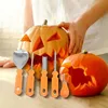 2024 7st Pumpkin Carving Kit Tools Halloween Pumpkin Carving Tool Set Stencils Pumpkin Cutting Supplies Gravering Köket Cutumpkin Carving Set Set