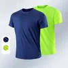 Men's T-Shirts Mens Quick Dry Sports T-Shirt Short Sleeve Training T-Shirt Trainer Running Teen Breathable Sports Sweaters 240327