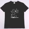 Men's T-Shirts Bunny Steel Bunny Fitness Funny Gym Rat Bodybuilding T Shirt Mens Daily Short Sleeve Large T-shirt 240327