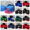 2024 30 couleurs hommes plat pleine taille casquettes fermées mode hip hop coeurs gris bleu noir lettre Chicago baseball sports toutes les équipes chapeaux ajustés amour hustle taille 7-8