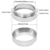 커피 투약 링 알루미늄 유통 업체 수제 커피 51/53/54/58mm 커피 액세서리 커피 탬퍼