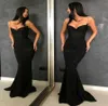 Sjöjungfru svart paljettkvällsklänningar Robe de Soiree 2020 Sexig prom klänningsklubb Backless Formal Party Gowns6397866