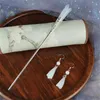 Заколки для волос Заколки Hanfu Stick Ретро Глазурованный цветок Шпилька Древний стиль Орнамент Девушка Головной убор Невеста Ювелирные аксессуары Drop Deli Otnh4