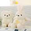 Ange lapin en peluche ange ours poupée mignon tissu poupée ours en peluche cadeau de saint valentin