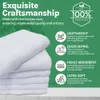 N More 15X25 24 Pack Lightweight White Soft Small Hand Spinning Cotton Ring Absorbent Strong Quick Drying Towels Perfect for Bathrooms, Spas, and Gyms