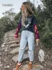 ヴィンテージイーグルプリントグラフィックTシャツの女性オンック夏の服ルーズデザイナーラグジュアリーカジュアルなTシャツストリートウェアトップ240313