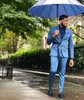 thorndike Men Suits for Wedding 2 Pieces 2021 Custom Made Busin Suit Blazer Costumize Men Party SuitsJacket+PantT1368 Z8af#