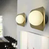 Lampa ścienna Nordic Macaron Candy Sconce Pokój dziecięcy na mieszkanie schodowe przejście weranna sypialnia sypialnia nocna