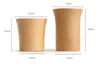 Tazze Piattini Tazze da ufficio Isolamento termico Tazza da caffè Tazza in legno Bicchieri Tè al latte Bere 200-300ML