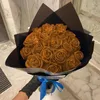 Decorative Flowers Forever Roses Bouquet Foam DIY Wedding Bridal Home Party Decoration For Engagement Birthday Anniversary