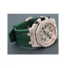 2023 Hip Hop Top Brand Luxury Watch VVS Clarity Moissanite Studded Diamond Watch for Womens