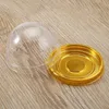 Ny 2024 50st Cupcake Box Clear Plastic Cake Packing Boxes Mini Cupcake Cases Muffin Pod Dome Cup Case Party Cake Mold Deco ToolsFor Mini Cupcake Containers