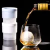 Stampi da forno 1/2/4 pezzi foro singolo whisky silicone rotondo sfera di ghiaccio creatore di stampi vassoio non tossico durevole Bar Pub vino