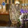 Vases Czech Imported Bohemian Crystal Glass Gold Table Home Decoration Light Luxury Vase