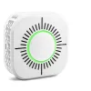 ANPWOO 433MHz Détecteur de fumée sans fil Capteur de protection d'alarme de sécurité incendie pour la domaine domestique des travaux avec RF Bridge2.pour une alarme de sécurité incendie d'Anpwoo