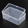 Other Bird Supplies Kpop Small Card Slot Sealing Spacious Compartment Function Modern Transparent Desk Organizer Desktop