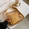 Bolsas de ombro sentido de qualidade bolsa feminina 2024 transparente moda casual all-matching ins crossbody senhora do escritório