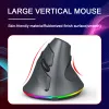 Mice Vertical Wireless Gaming Mouse Programmable Mouse 2.4G Wireless+BT Connection Ergonomic Design Mouse for Office Computer