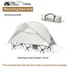 Tendas e abrigos MOBI Tenda de jardim portátil Acessórios de equipamentos de acampamento ao ar livre Camping Ultra Light Dobrável À Prova de Chuva Cama de Marcha Única Tenda24327