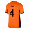 F. de Jong Memphis Virgil Ake De Ligt Maillots de football Coupe d'Europe européenne HoLLAnd Dutch NL Accueil Maillots de football de l'équipe nationale