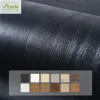 Stickers 20*300cm Japanese Black Wood Floor Sticker PVC Waterproof Selfadhesive Bedside Decor Wallpaper Home Decoration Wall Mural Decal