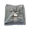 Blankets Baby Minky Blanket Born Soft Bedding Flannel Fleece Swaddle Wrap