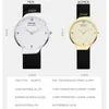 Wristwatches SMAEL Women Dress Watches Luxury Couple Watch Men Date Waterproof Womens Leather Strap Quartz Analog Silicone Wristwatch Lovers