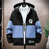 2023 Primavera e Outono Novo Fi Hooded Tooling Jacket Masculino Casual Solto Confortável À Prova D 'Água de Alta Qualidade Casaco Tamanho Grande h9HG #