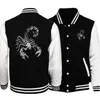 Scorpion Persality Impression Hommes Vestes Fi Casual Tenue De Sport Uniforme De Baseball Confortable Mâle Bomber Rue Manteaux Drôles Q7EE #