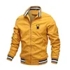 wholesale spot cross-border foreign trade men's new solid color cardigan jacket casual pilot jacket baseball suit O52V#