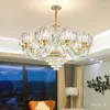 Chandeliers Luxury Crystal Chandelier Living Room Lamp Atmosphere Villa Hall European Headlights Dining Bedroom Lamps.