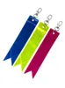 Reflekterande hänge med band, utomhusryggsäck, cykelprydnad, ryggsäck, dubbelsidig reflekterande nyckelring, varning och iögonfallande logotyp