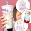 Window Stickers 12Sheets/Pack Glossy Pro Permanent Adhesive Pastel Colors Random Color Outdoor Pack For Cups Tumbler