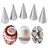 Baking Tools Highly Corrosion Resistand 5Pcs Round Fine Hole Icing Piping Nozzles Cream Tips Decorating Pastry