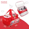 Storage Bags Speaker Bag Protective Organizer For Audio With Shoulder Strap And Handle Bar Accessories Traveling