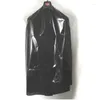 Sacs de rangement 20pc anti-poussière protéger couverture vêtements transparent pour vêtement costume robe veste poussière