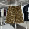 Herren-Shorts, Herren-Designer-Shorts mit Kordelzug, hochwertiger Stoff, bedruckter Schriftzug, Herren-Designer-Freizeit-Laufsport-Jogginghose, asiatische Größen