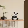 Dekorative Figuren, Kunstharz, Panda-Ornament, Statue, Organisationstablett für den Schreibtisch, attraktive Wohnornamente
