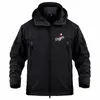 2024 New Autumn Winter Fleece Warm Military Outdoor Man Coat Jacket Tactical Shark Skin SoftShell Jacket for Men M2Z8#