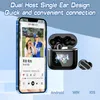 YX27 Touch Screen TWS Auricolari Bluetooth 5.4 Auricolari wireless ANC Stereo Qualità del suono Lunga durata Gaming Auricolare Cuffie sportive