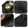 Cosmetic Bags Portable Bag Large Capacity Travel Makeup Case Organizer With Adjustable Dividers Toiletry For Women Girls Black