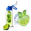 Wasserflaschen 800 ml Frucht-Ei Infusionsflasche Tragbare Sportgesundheit Saftbereiter Trinkgeschirr