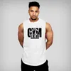 T-shirts voor heren MuscleGuys sportkleding mannen bodybuilding mouwloos katoenen vest mouwloze sweatshirt fitness workout sportkleding tops mannen 240327