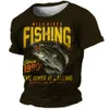 summer For Men T Shirts Short Sleeve Tops Clothing Fishing Graphic Shirts Apparel Streetwear O-Neck Pullovers Male Fishing Shirt p36h#