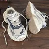 Män kvinnor casual sportskor mode track 3 sneaker beige återvunnet mesh nylon sneakers topp designer par plattform löpare tränare sko storlek 35-45 A37