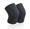 1 pçs agachamento joelho mangas almofada suporte de alto desempenho 7mm neoprene joelho protetor para levantamento de peso powerlifting5795071