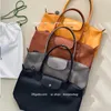 genuine leather Designer bag tote bag Cowhide branded handbag laptop beach travel nylon shoulder bag casual bag canvas bag