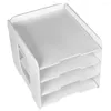 Cosmetische tassen 4-laags organisatoren Bureau-organizer Boekenhouder Desktop-briefpapier